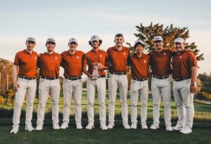 photo of Stanford Cardinal: Team Champions of the 77th Western Intercollegiate, April 17, 2024. Photo by Aubrey Tibbils, San Jose State University