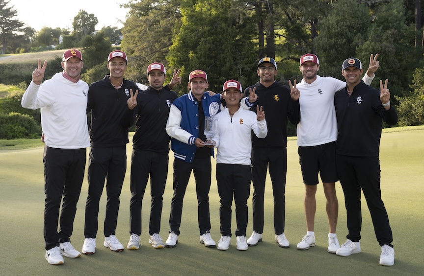 photo of USC Trojans, team champions of 79th Western Intercollegiate